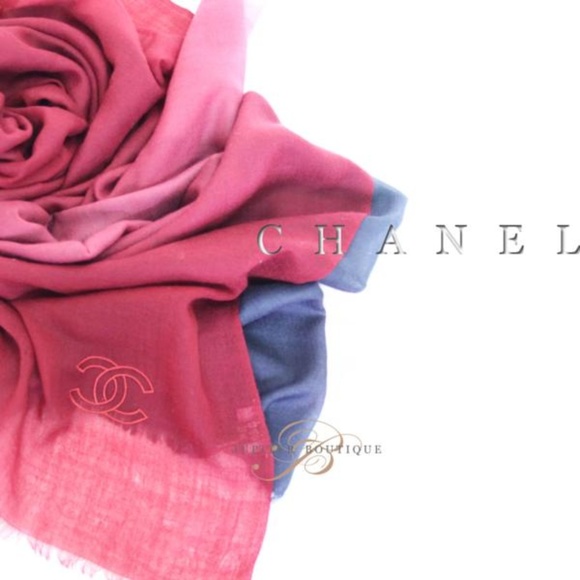 Chanel Cashmere Beautiful and Soft Stole - Picture 1 of 4